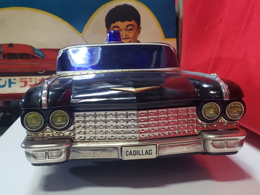 ヨネザワ ダイヤモンド　ラジコン　覆面パトカー？ キャディラック　４６cm！