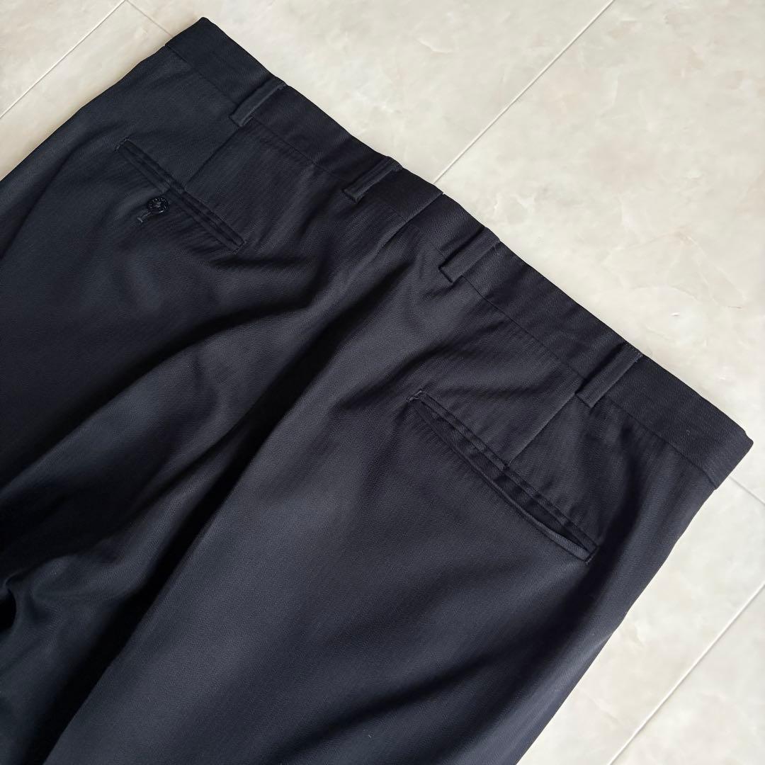 Brooks Brothers 2Bスーツ上下 紺ストライプ セットアップ XL