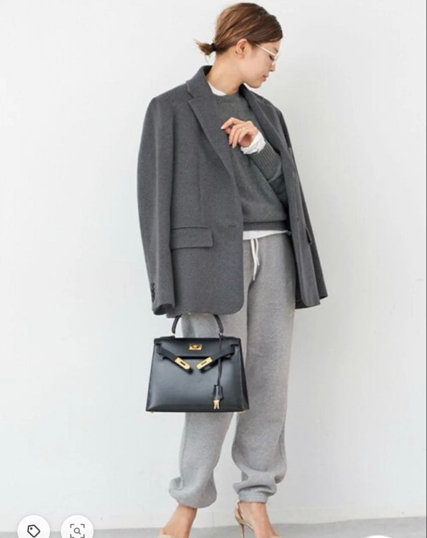 Deuxieme classe Dad Jacket コート　グレー