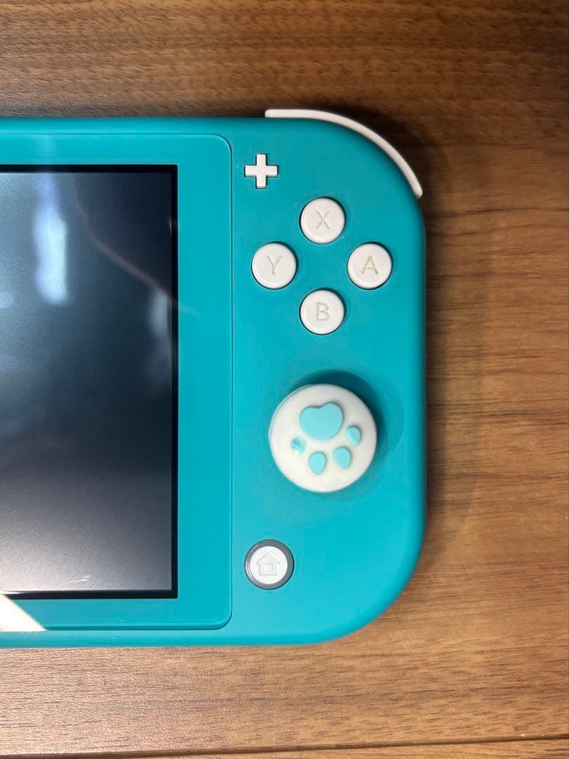 【箱付き】Nintendo Switch Lite ターコイズ(グリップおまけ)