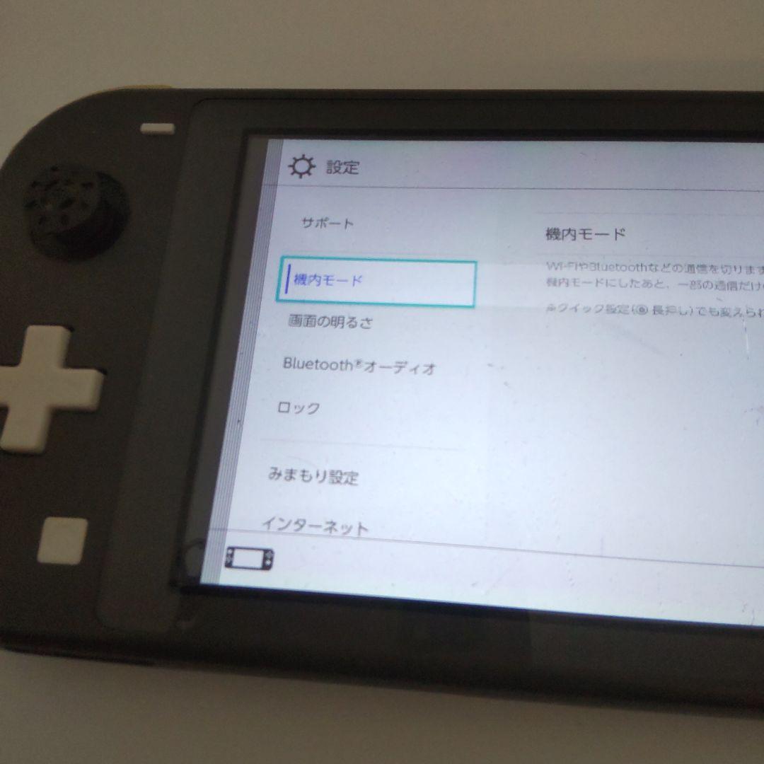 Nintendo Switch Liteグレー　ジャンク
