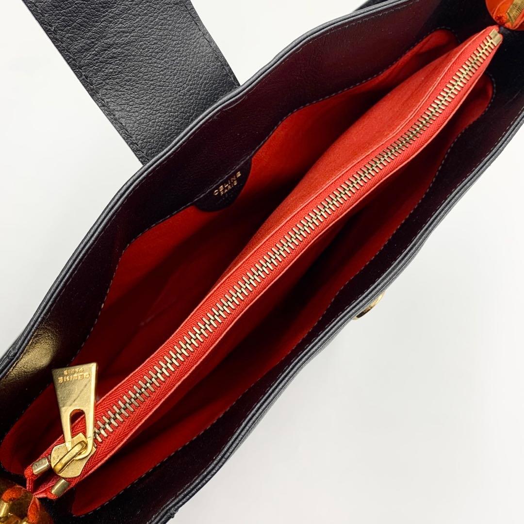 美品！希少 セリーヌ ホースビット ワンショルダーバッグ ゴールド金具 肩掛け