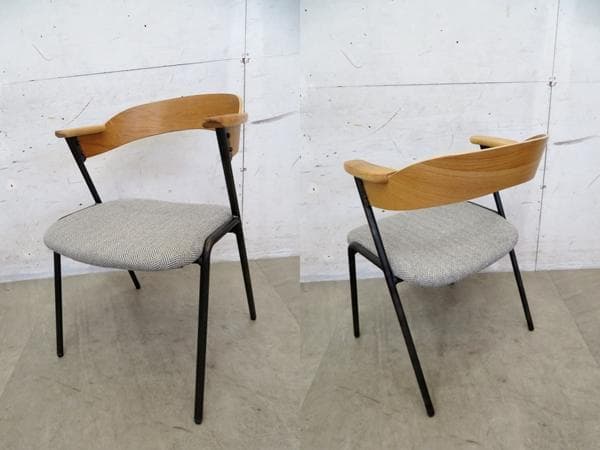 引き取り限定美品■a.depeche/ア.デペシュ■ダニスショートアームチェア