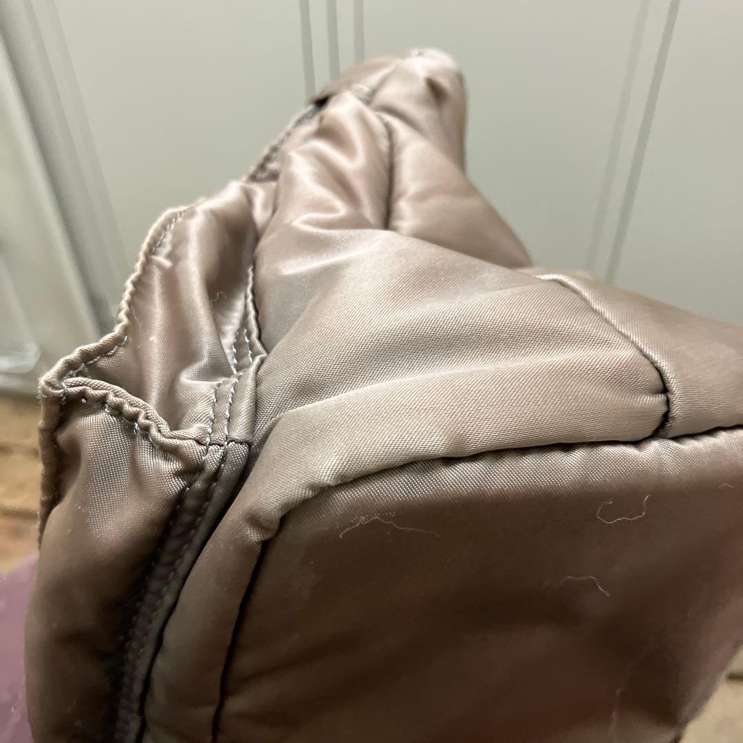 ポーター　タンカー トートバッグ　シルバー　変色あり