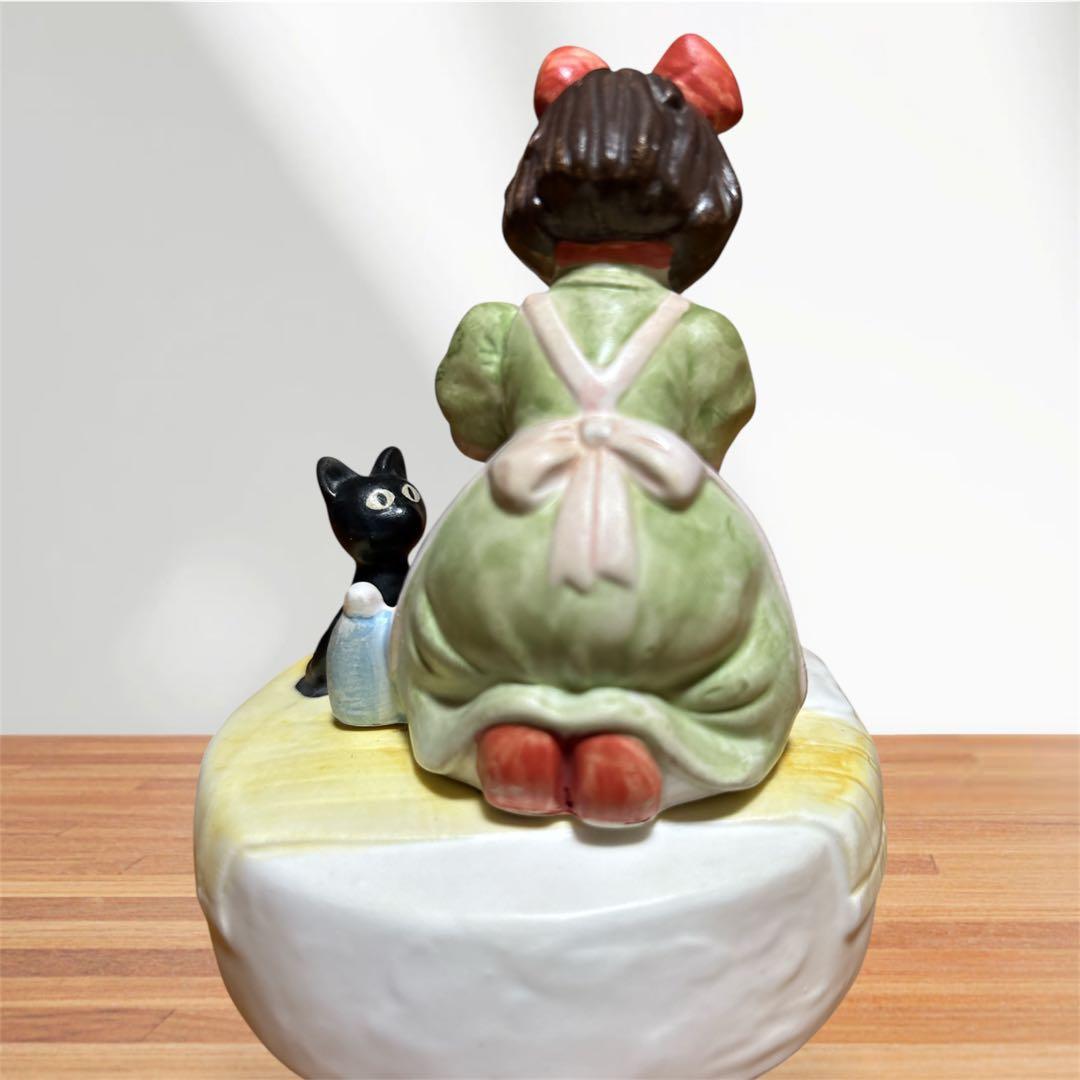 【希少】魔女の宅急便 キキ＆ジジ オルゴール GD4102-400 徳間書店