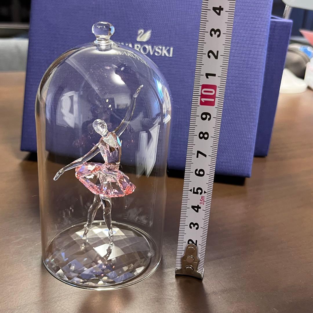 【新品】スワロフスキー　ガラス鐘　バレリーナ