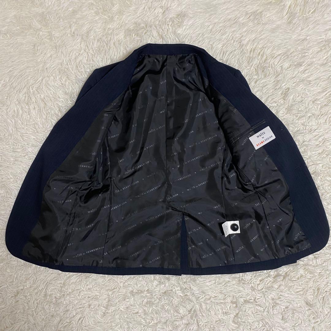 極美品✨ワルツバイビームスデザイン　フォーマルスーツ 4点セット　140cm 紺