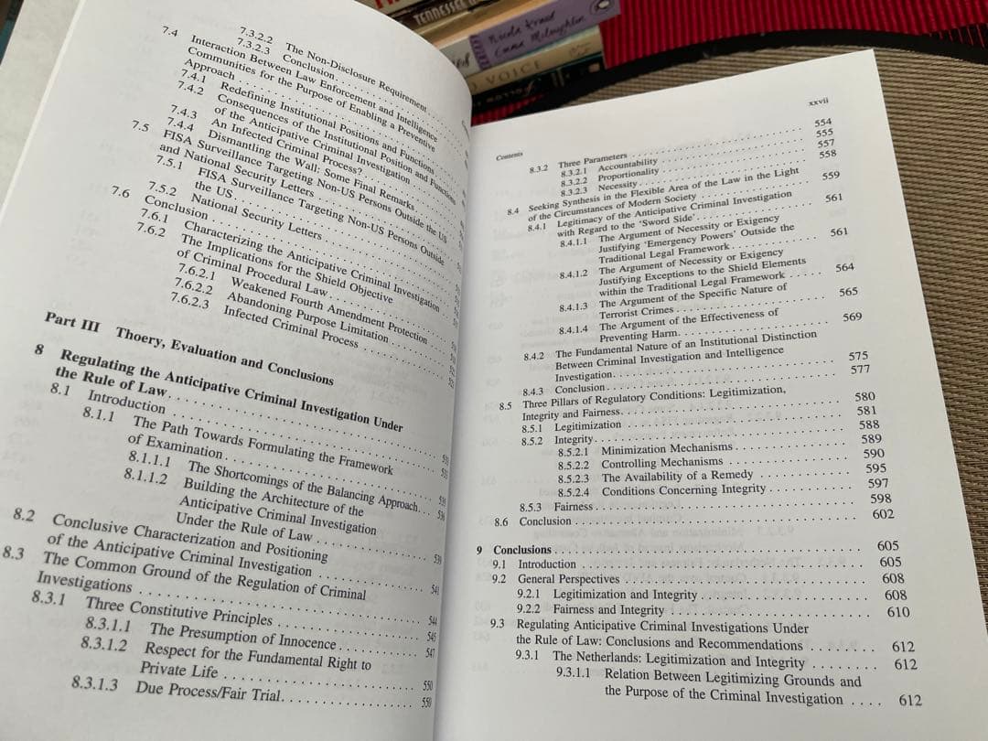 洋書 Anticipative Criminal Investigation