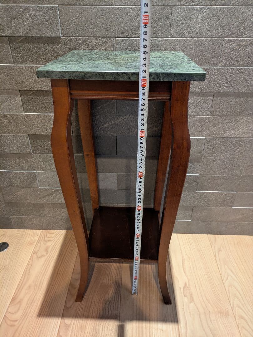 【Itokin】大理石 サイドテーブル 花台 コンソール テーブル アンティーク