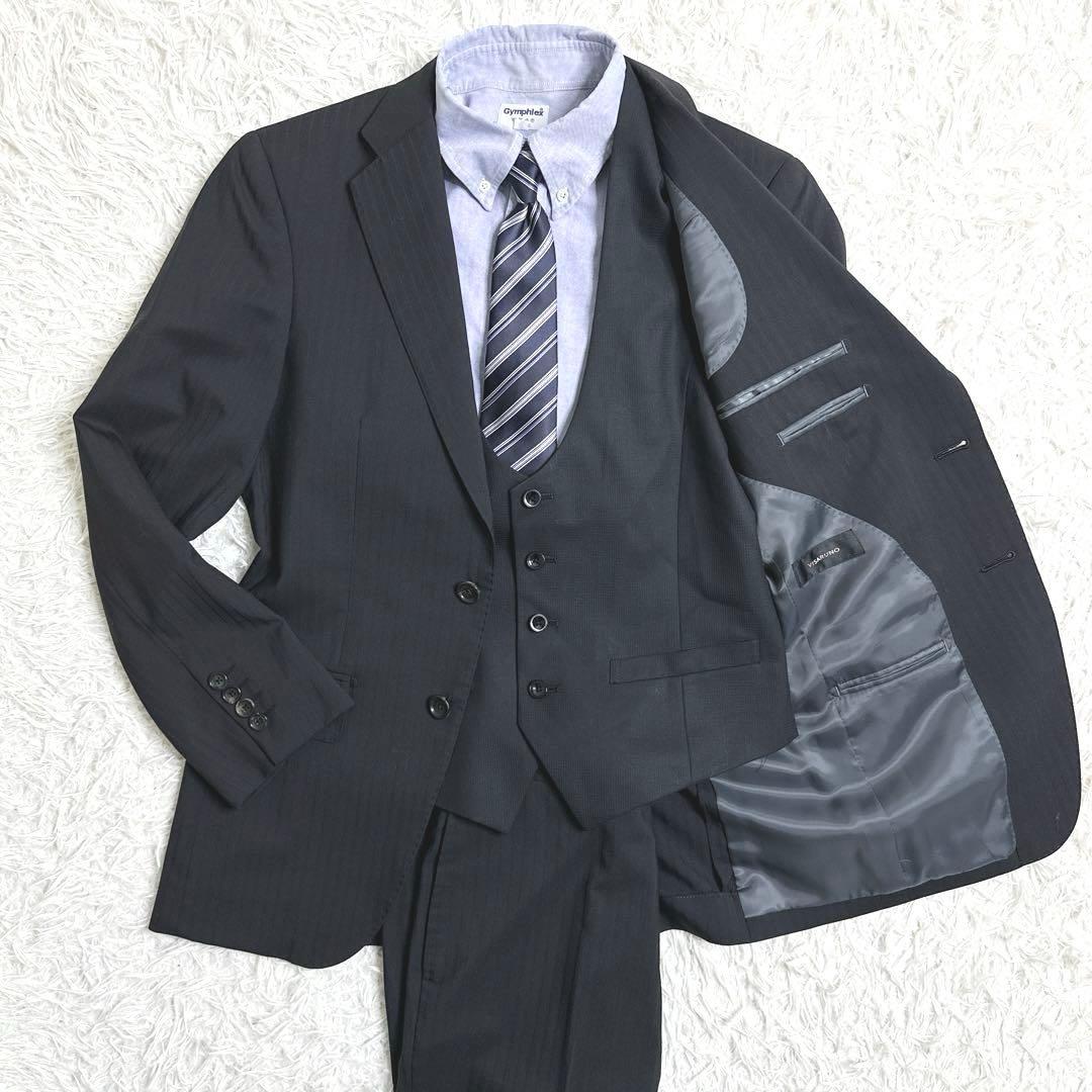 ✨希少サイズ❗️✨　165 フォーマル　5点　卒業式　卒服　ブラック　高級　男の子