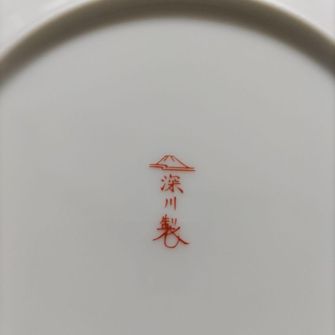 深川製磁　ブルーチャイナ　プレートセット