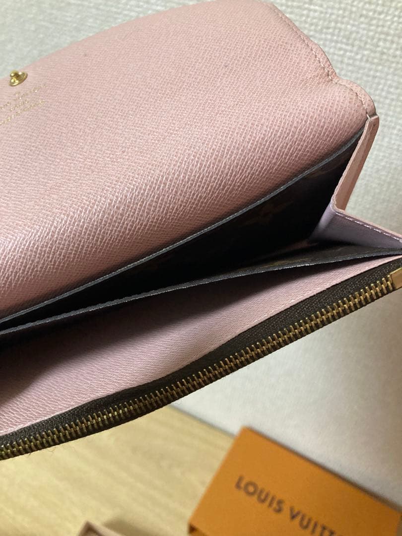 LOUIS VUITTON 長財布　ピンク