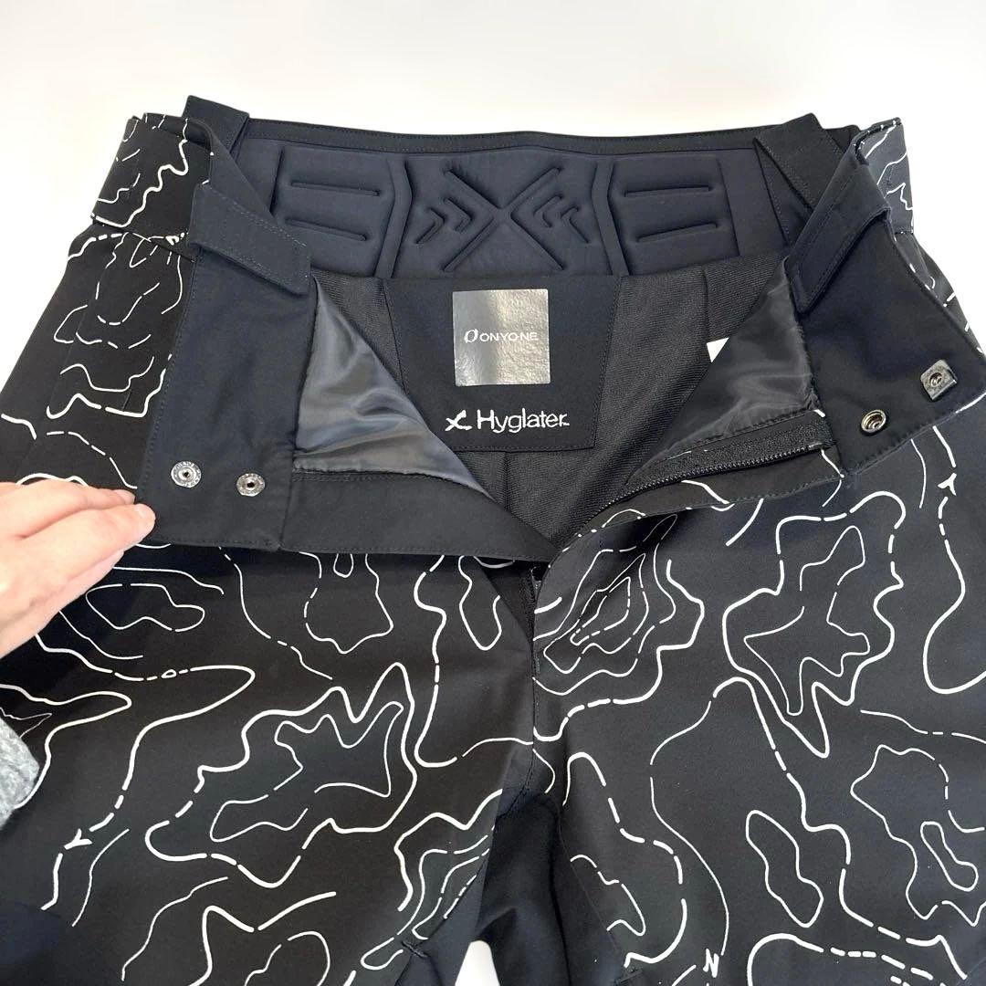 【メンズM /20〜21モデル】オンヨネ　スキーウエア　セットアップ　ブラック