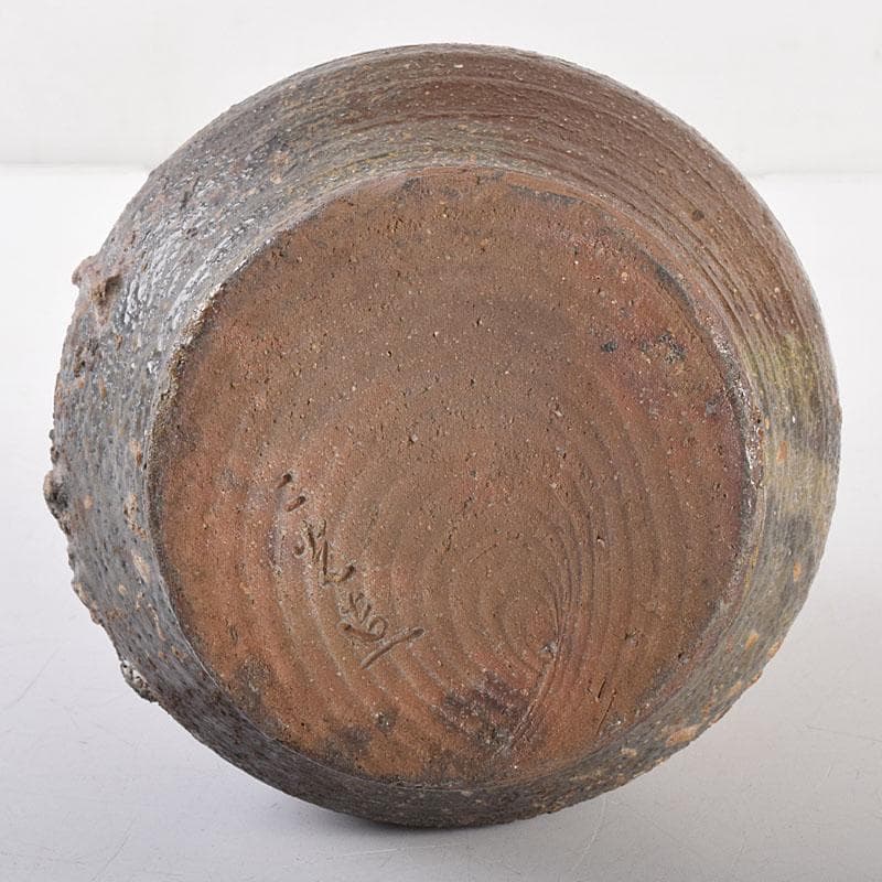 瀬戸焼　古瀬戸　二光造　三耳花入　C　7056