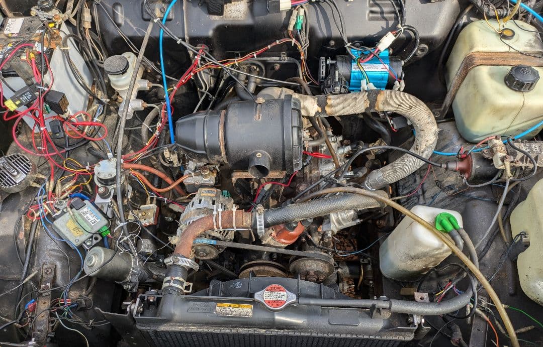 40's当時物アメリカUSAAFビンテージアルミ製シート2脚 オマケ車SJ30付