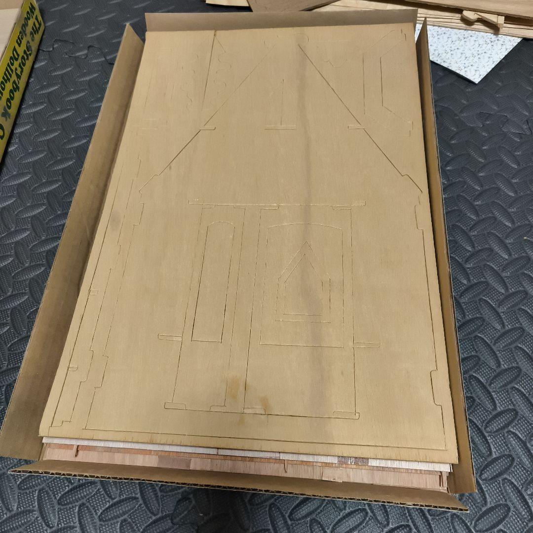 Greenleaf ストーリーブックコテージ 未組立 日本語説明書付