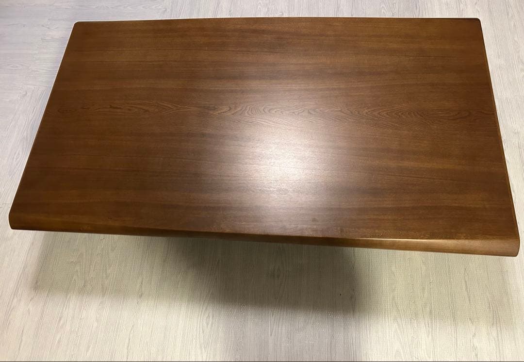 【美品・カリモク】暖房器付　高級こたつ座卓・こたつテーブル　木製　長方形