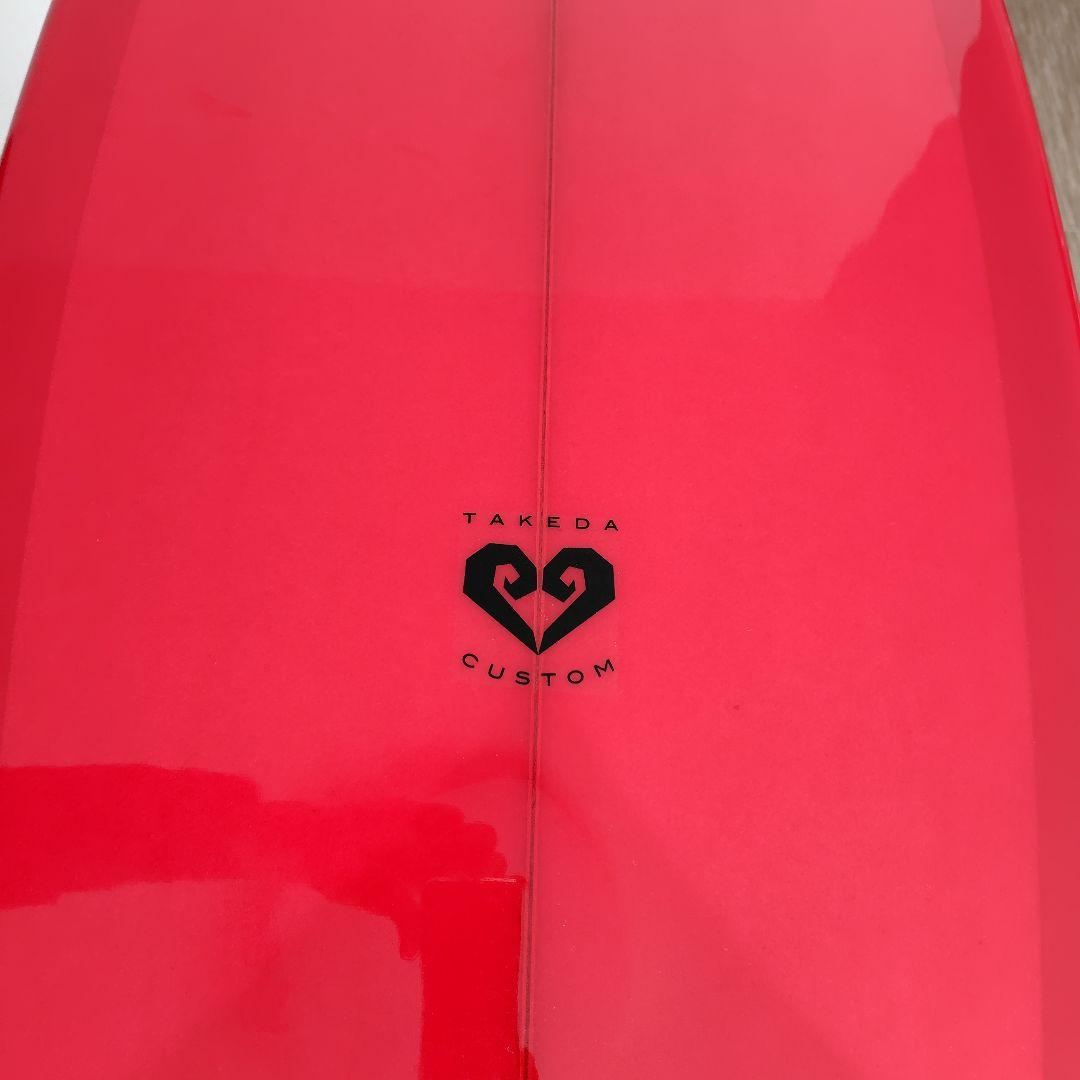 手渡し可。大幅値下げ❗️超レア超美品！タケダカスタムサーフボードLeaf 5'6