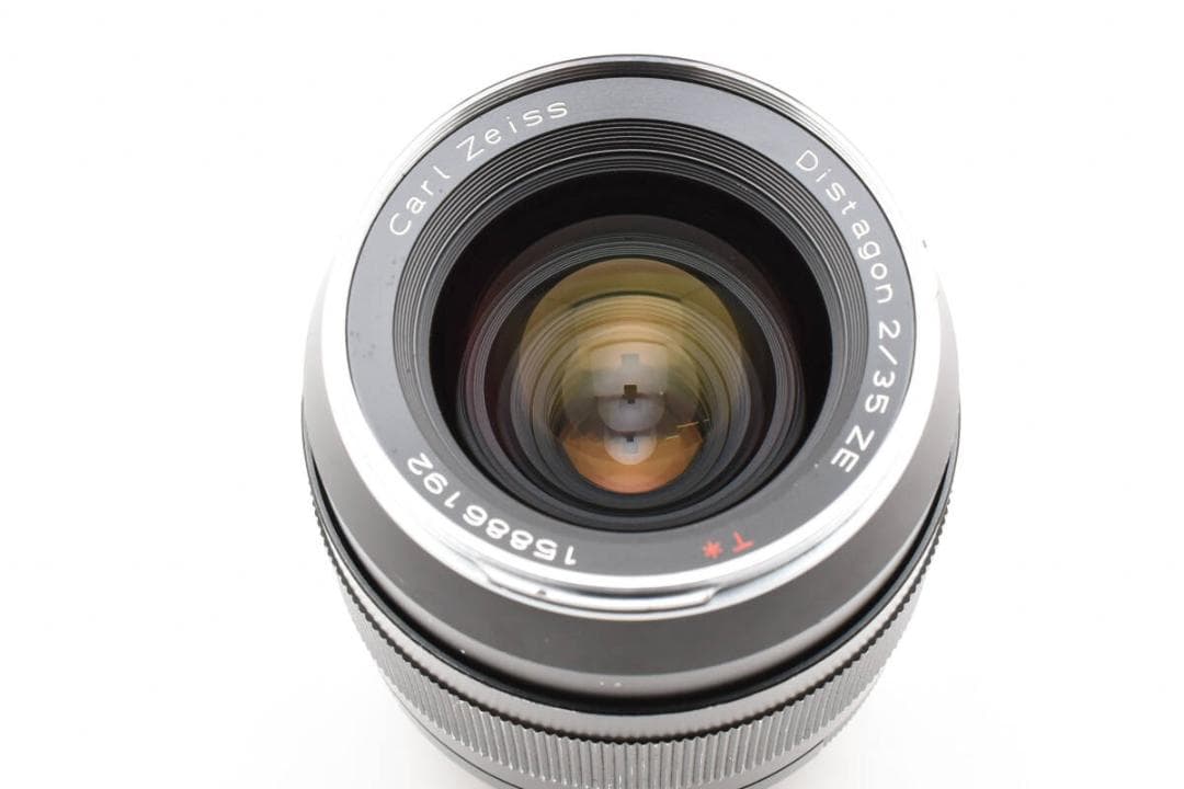 光学極美 カールツァイス Distagon T* 35mm F2 ZE キヤノン