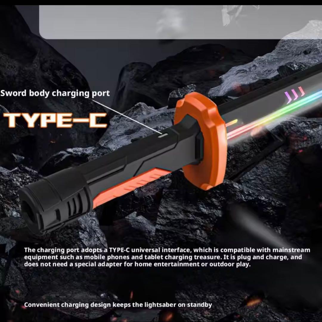 火花が出る！ライトサーベル