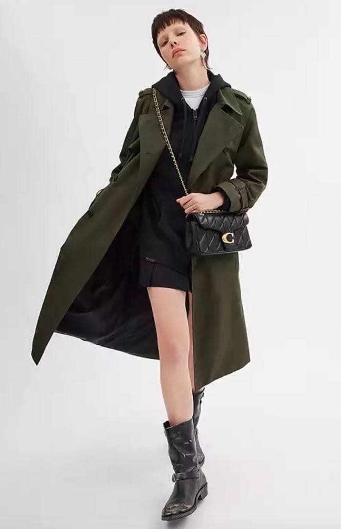 【新品】COACH タビー ショルダー バッグ 26・キルティング　ゴールド金具