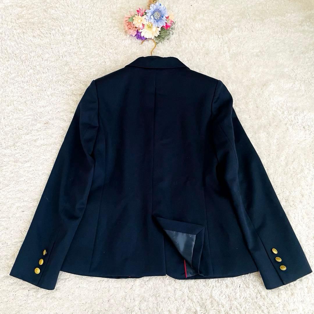 美品✨イーストボーイ♡紺ブレジャケット　エンブレム　金ボタン　M
