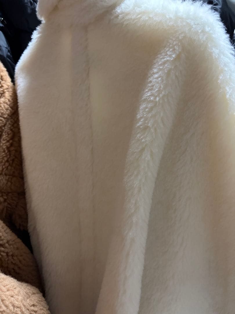 マックスマーラ Max Mara/ TEBE1 テベ テディベア ケープ