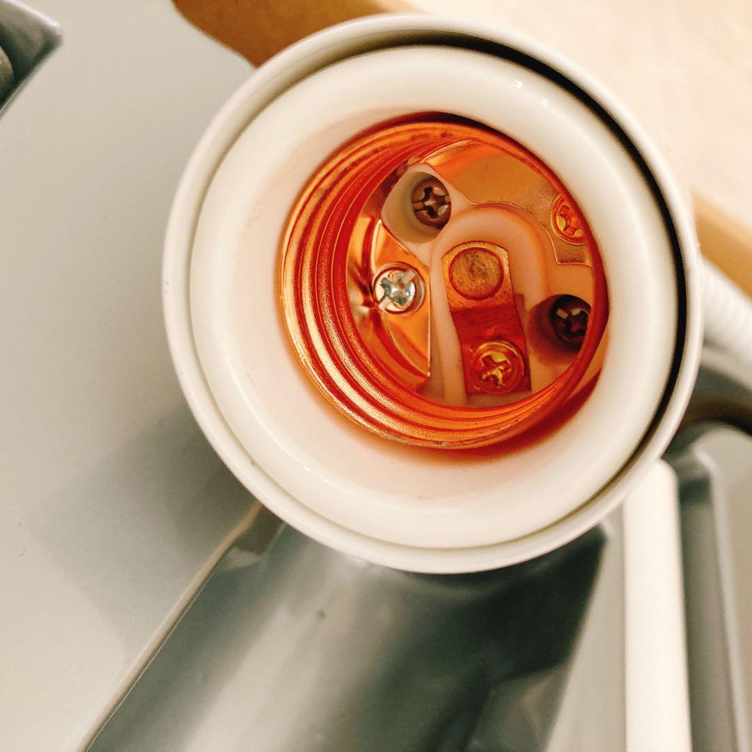 BARREL フレキシブルアームライトスタンド ホワイト 植物育成