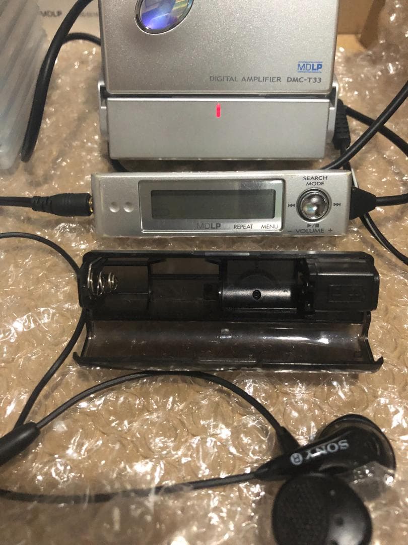 KENWOOD DMC-T33 ポータブルMDプレーヤー　MDLP対応