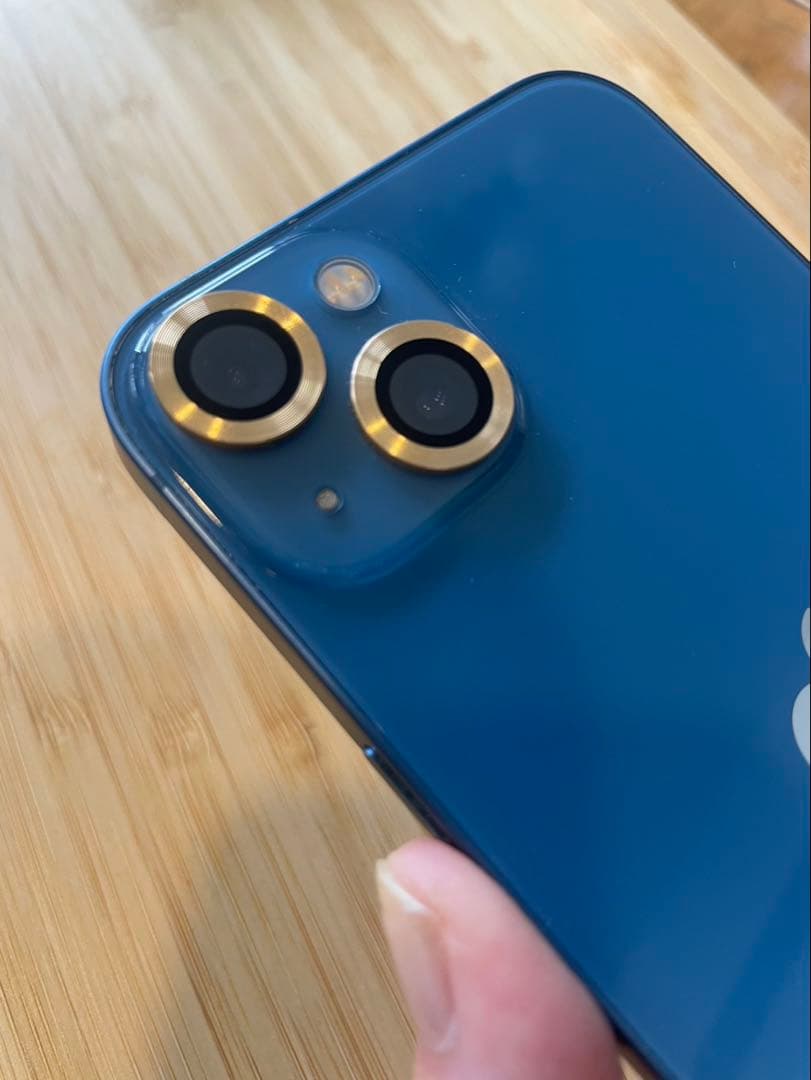 Apple iPhone 13 青色 本体と箱付き