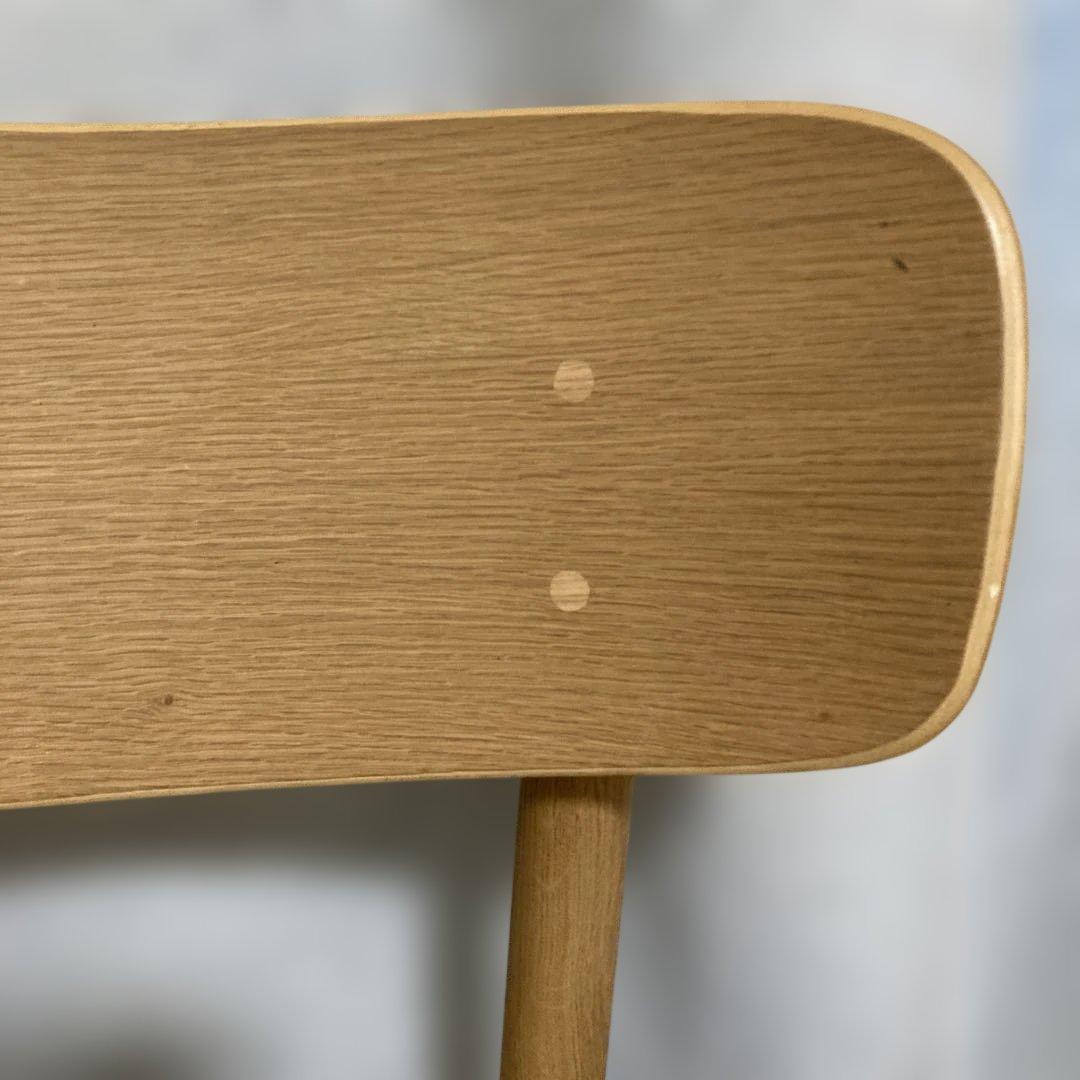 【無印良品】ラウンドチェア オーク材