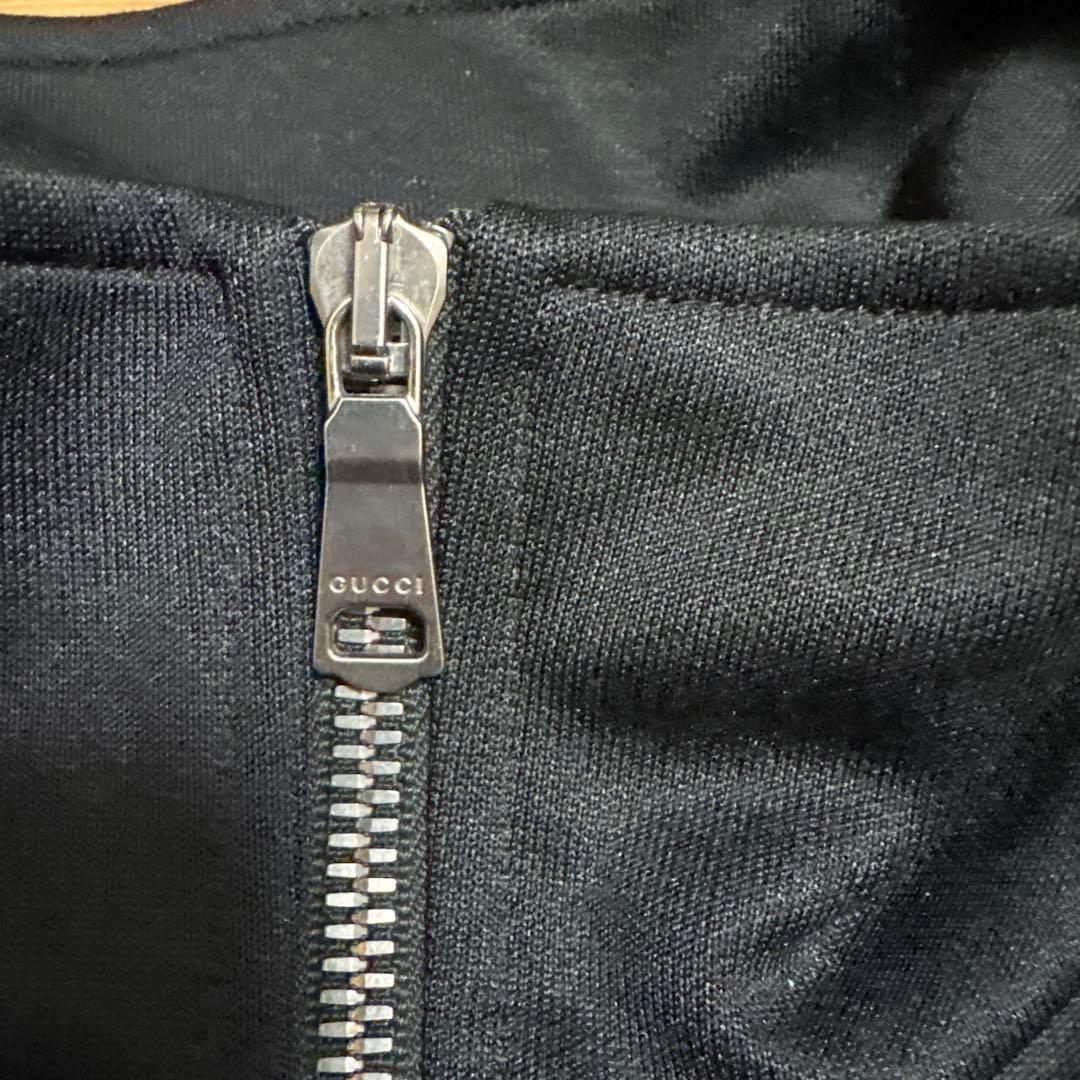 GUCCI グッチ トラックジャケット ジャージ サイドライン ロゴ S