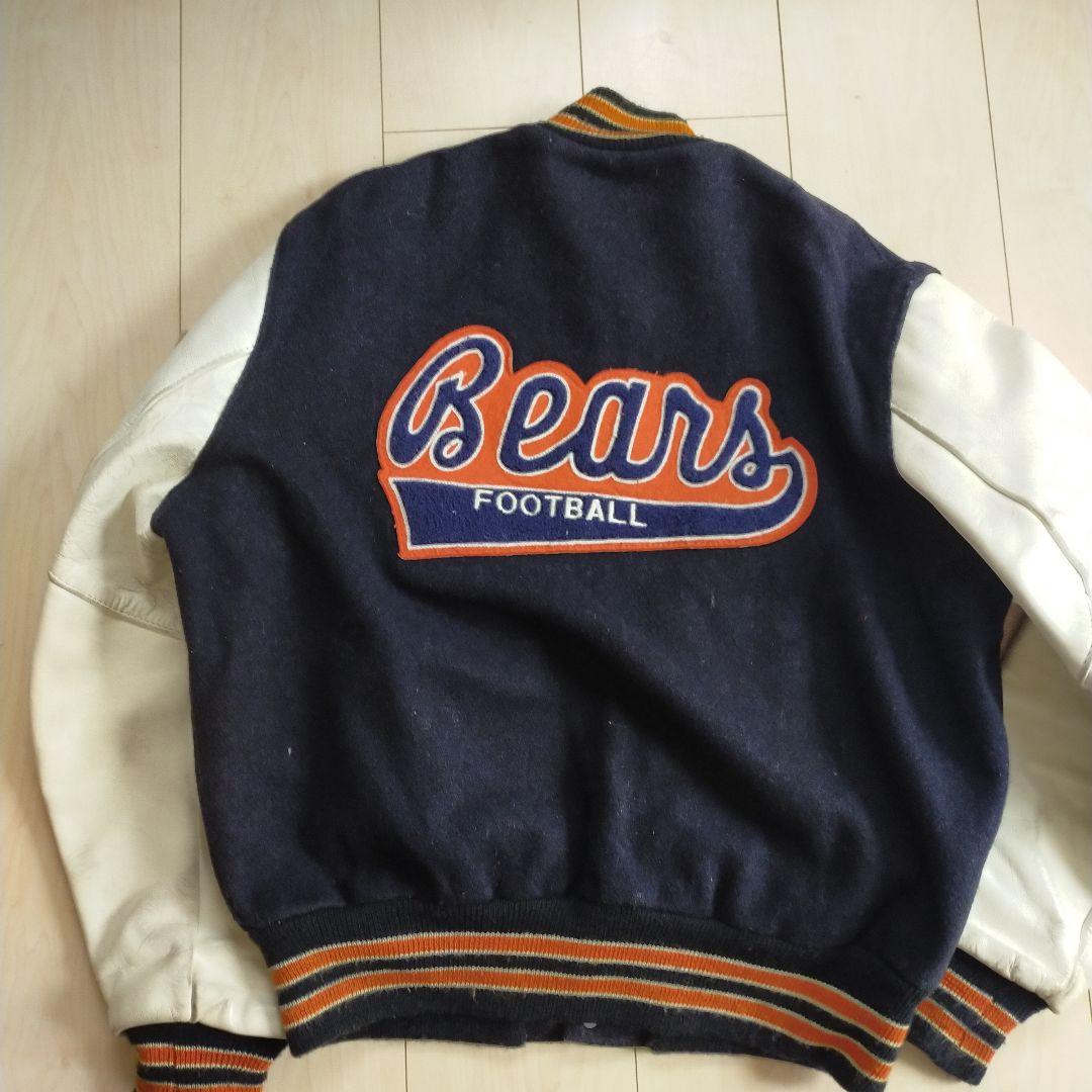 70s-80s/vintage/DeLONG/NFL/シカゴベアーズ/スタジャン