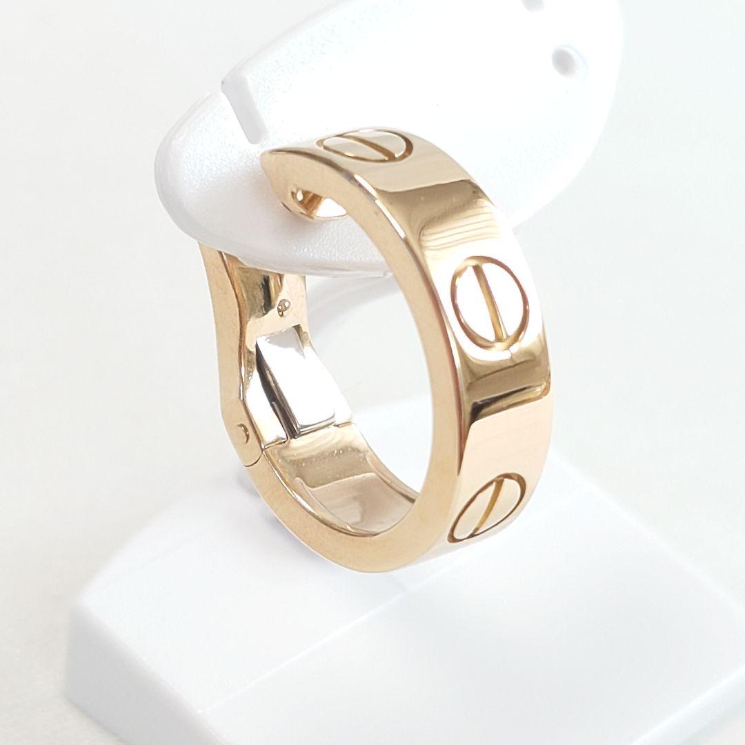 【新品仕上げ】カルティエ フープ ピアス ラブ クラシックモデル 6374