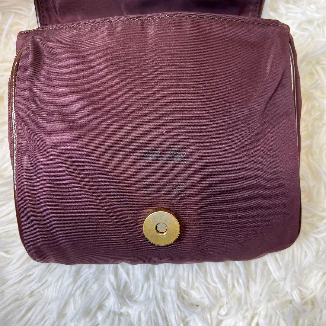 超希少✨ プラダ ウエストポーチ ボディバッグ 三角プレート クロコ ナイロン