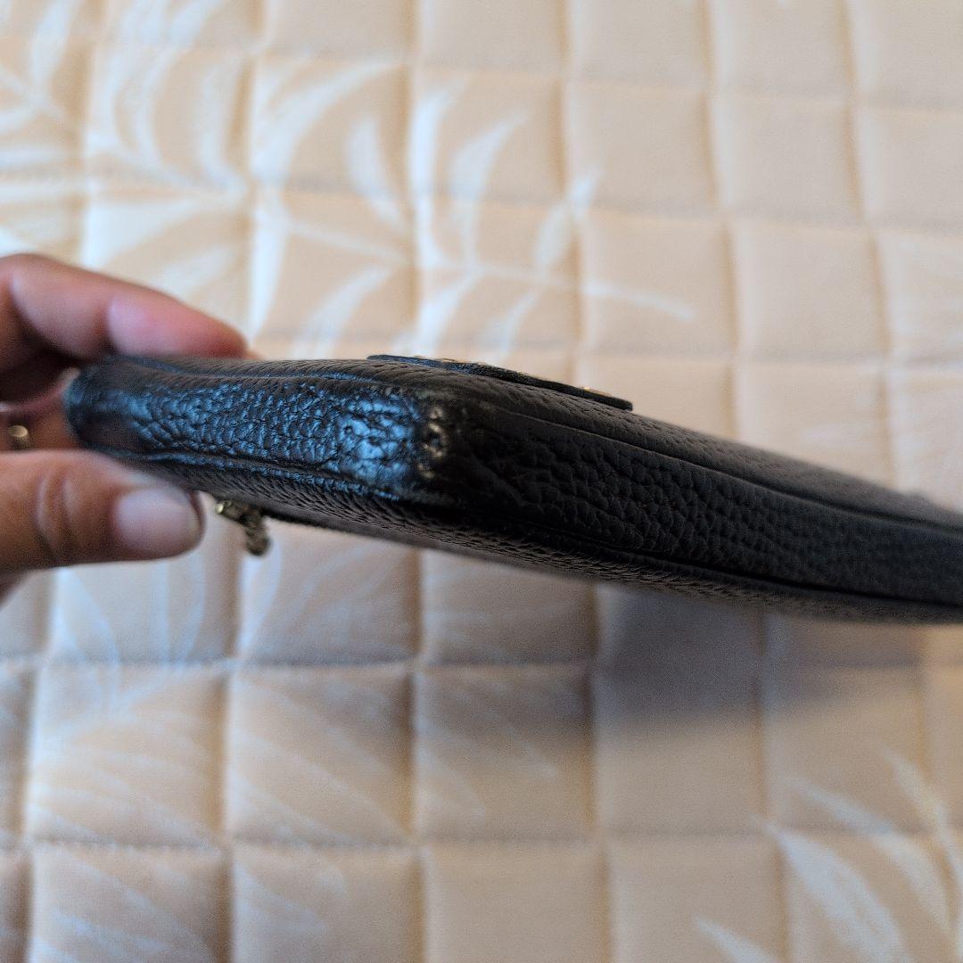 もも★美品★ ADMJ L字ファスナーウォレット グラデーションスワロ