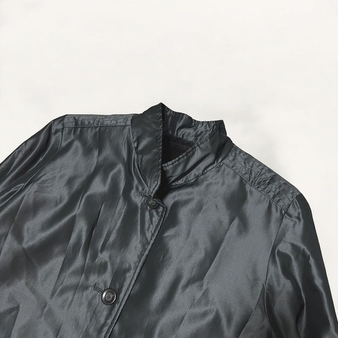 Leilian レリアン イヴサロモン コラボ コート ファー ラビット 黒