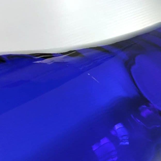 LSA エルエスエー フラワーベース ガラス 花器 花瓶 ブルー コバルトブルー