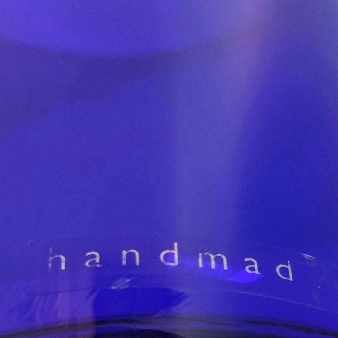 LSA エルエスエー フラワーベース ガラス 花器 花瓶 ブルー コバルトブルー