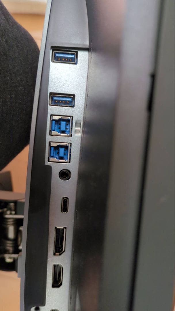 DELL 大型曲面モニター HDMI接続