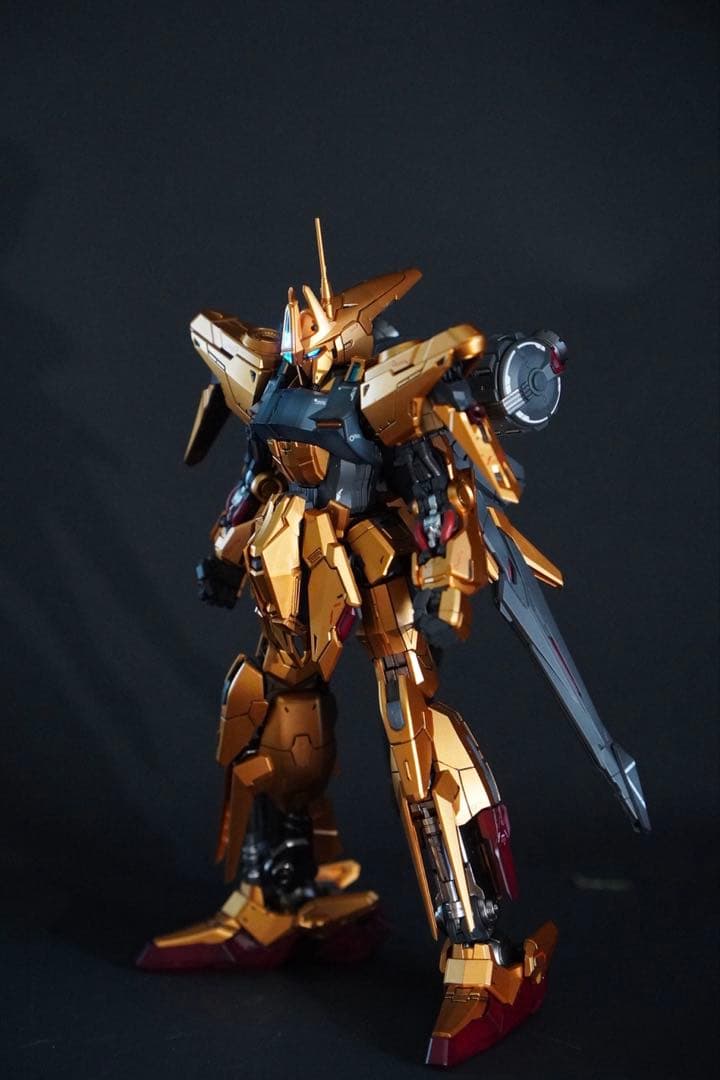 フルアーマー百式改　1/100 塗装完成品　LEDユニット付