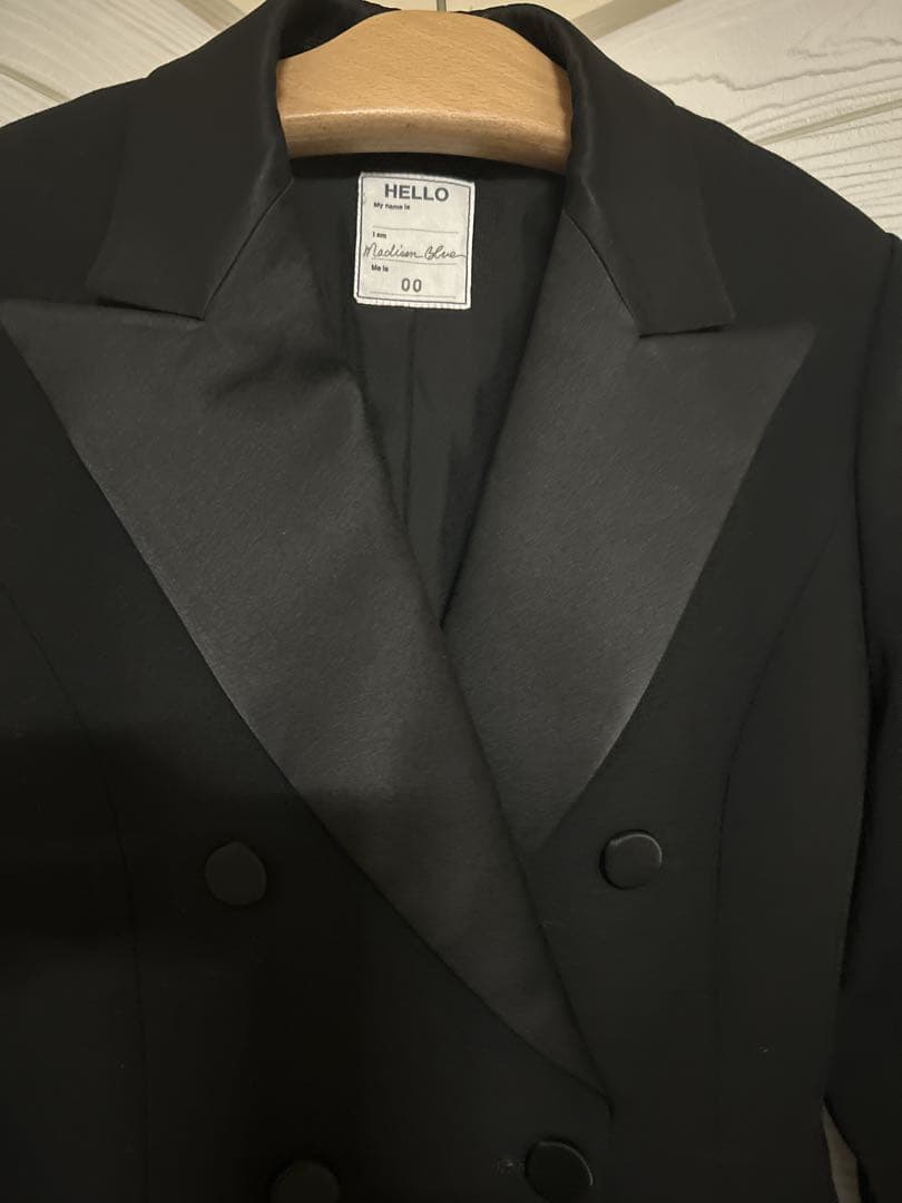 美品　MADISON BLUE テーラードジャケット 結婚式　XSサイズ　黒色