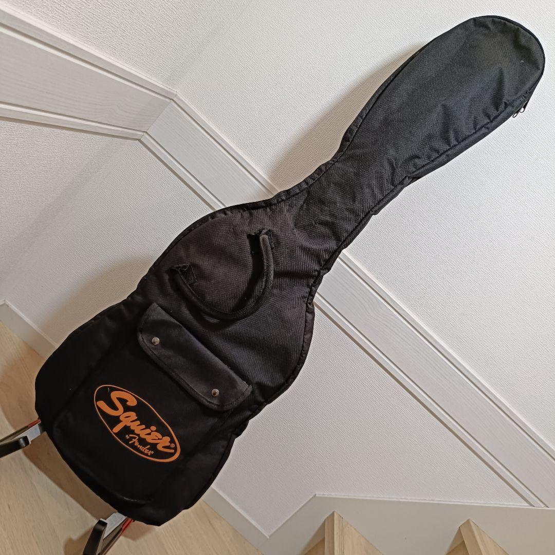 【メンテ済み】スクワイヤー ストラトキャスター エレキギター 本体 サンバースト