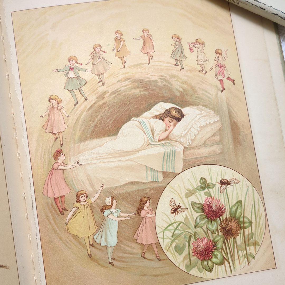 超稀少1885アンティーク絵本 初版本 洋書古書 児童書 ヴィクトリアン