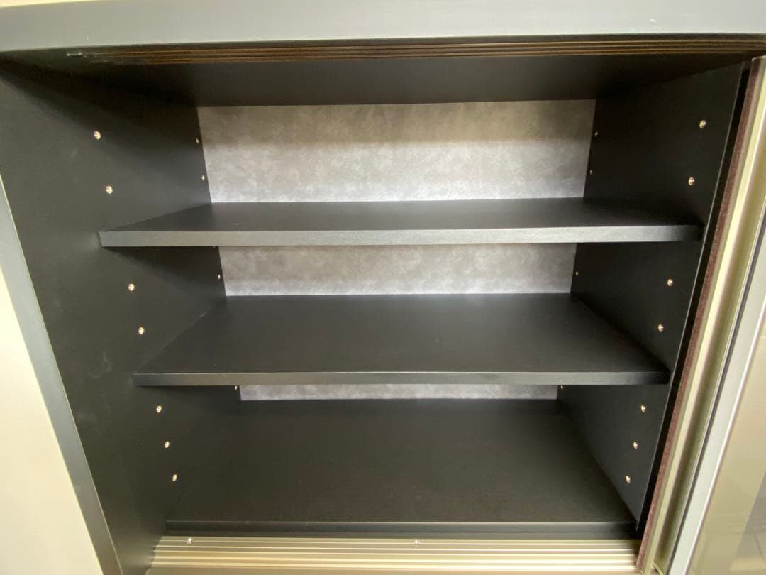 ニトリ キッチンボード ラピス2 BK クローチェ