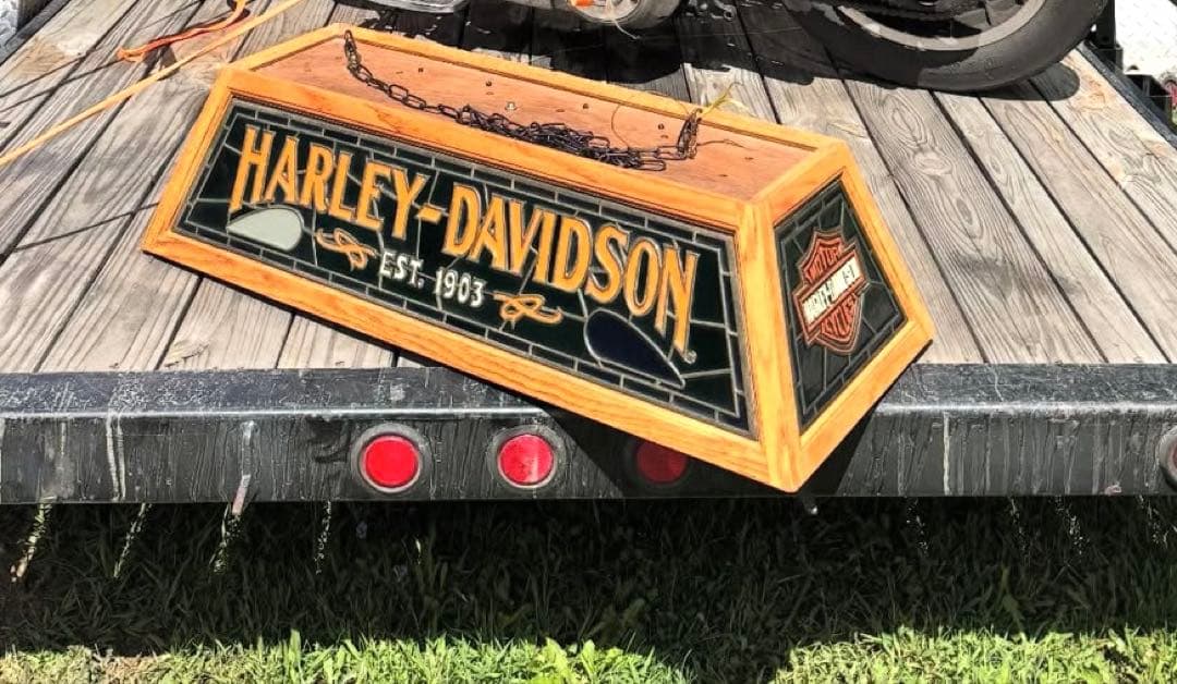 Harley Davidson プールバーライト ビンテージ　超レア　USA什器