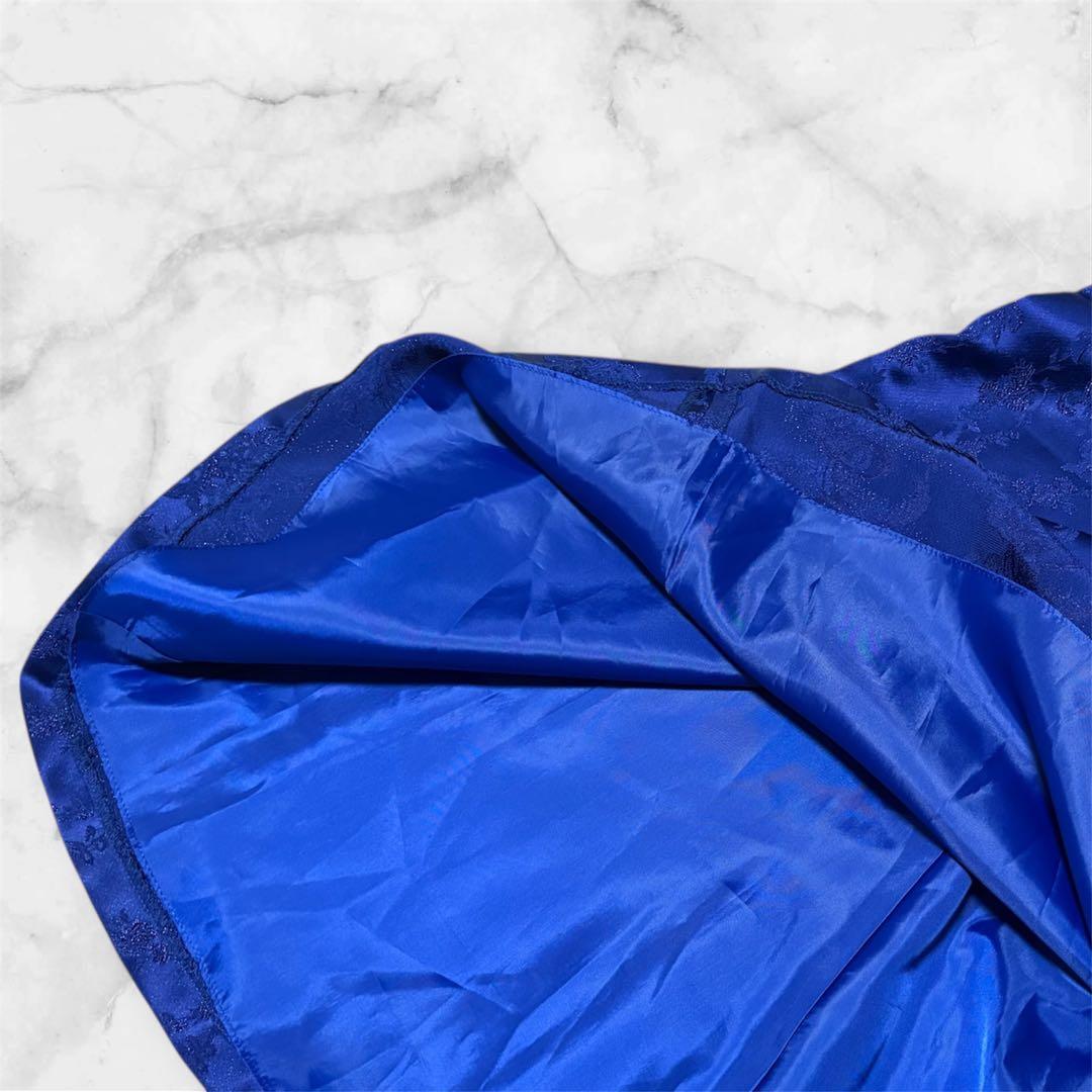 極美品✨ ジュネビビアン ロングドレス 11 ブルー パーティー 演奏会