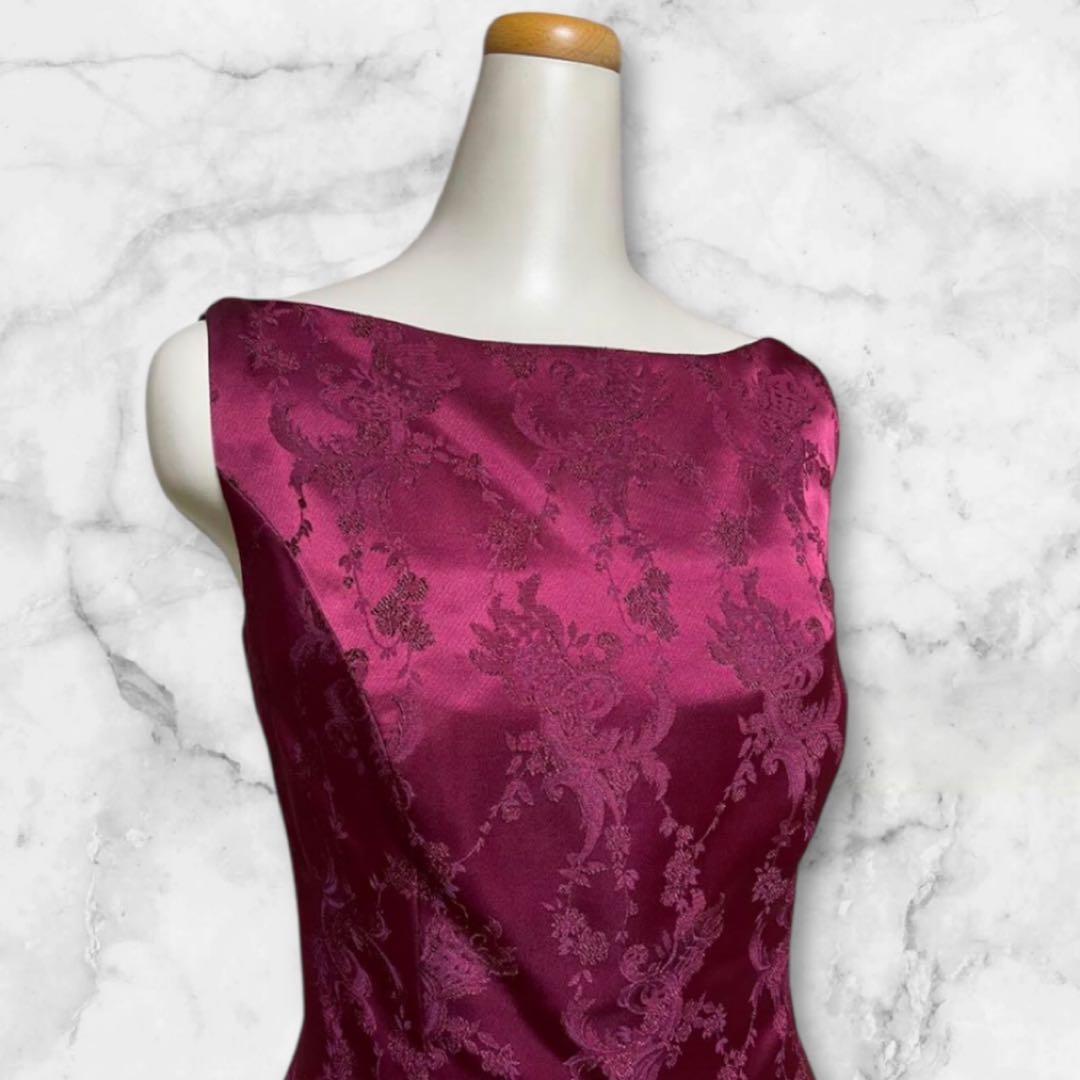 極美品✨ ジュネビビアン ロングドレス 11 ブルー パーティー 演奏会