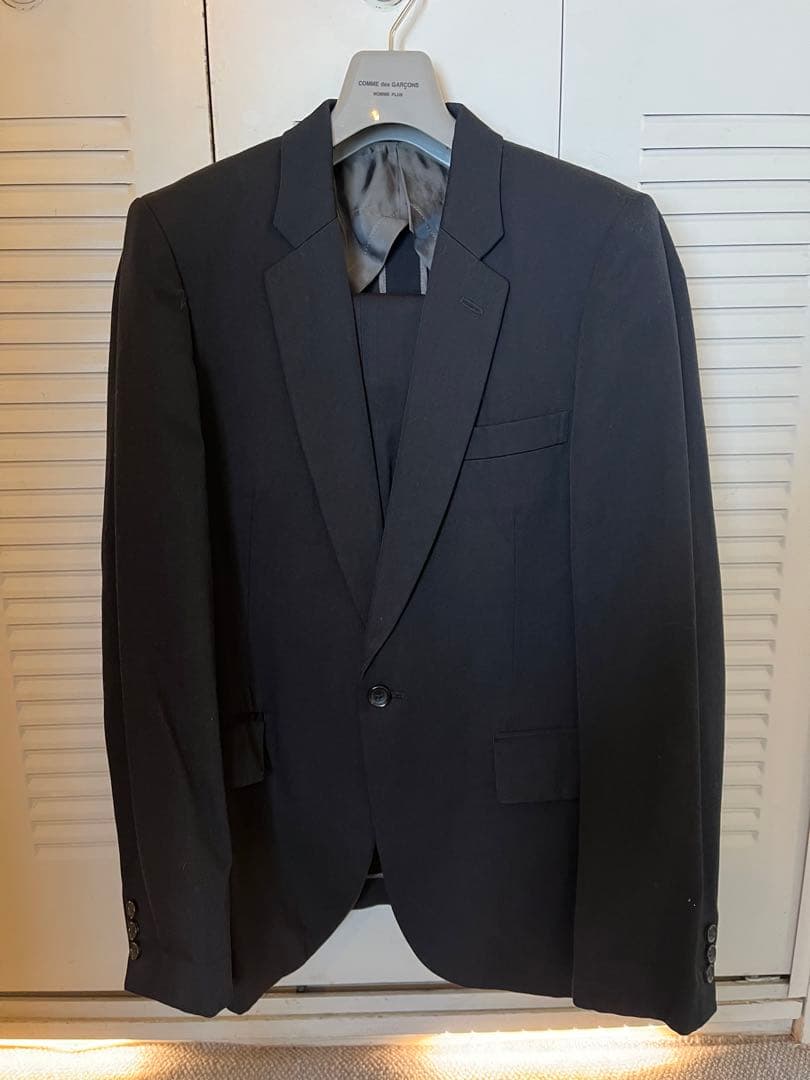 COMME des GARÇONS HOMME PLUS 黒スーツ