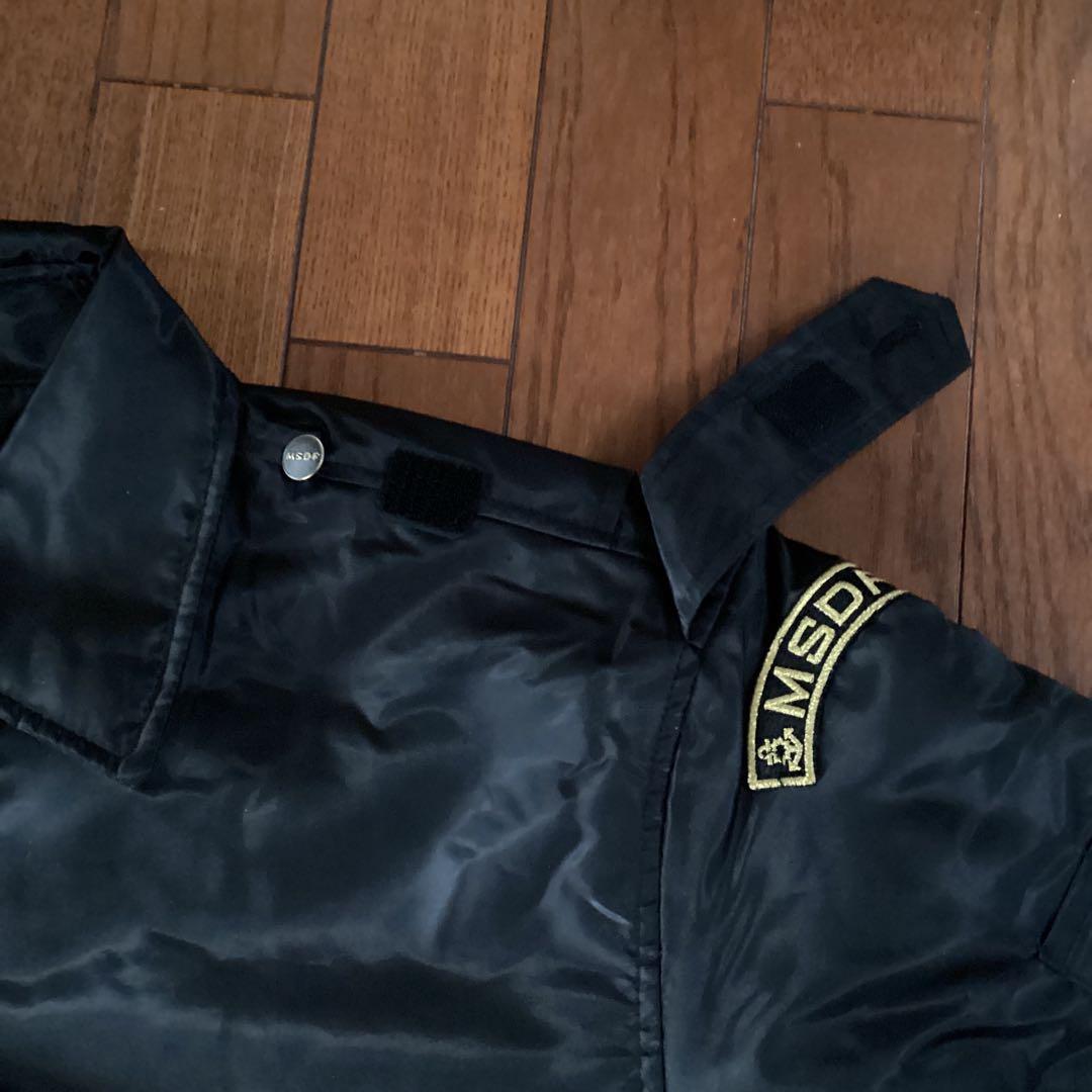 本日限定値下げ　激レア　MSDFロゴ付きブラックジャケット　肩章なし　LLサイズ